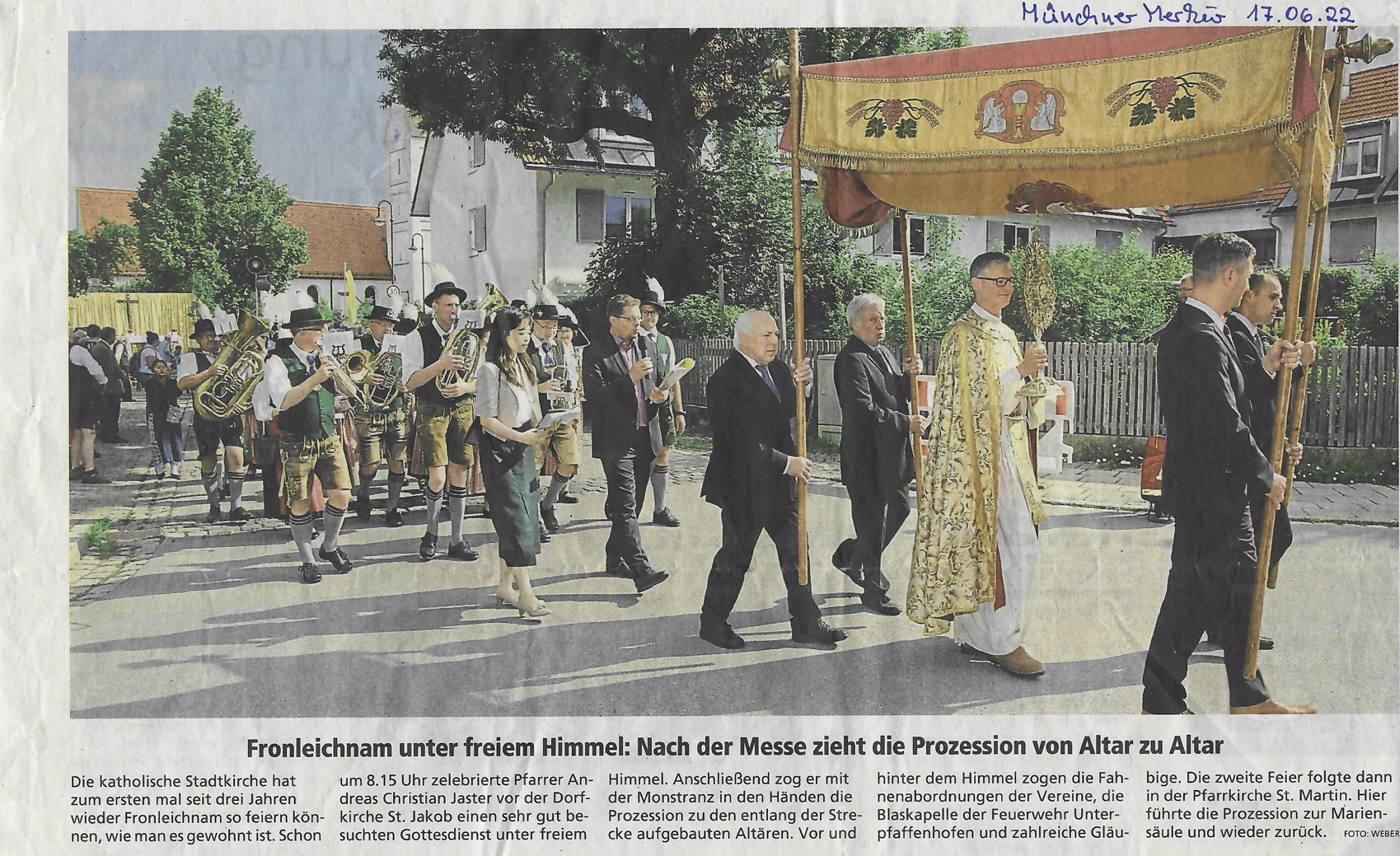 Fronleichnamsprozession